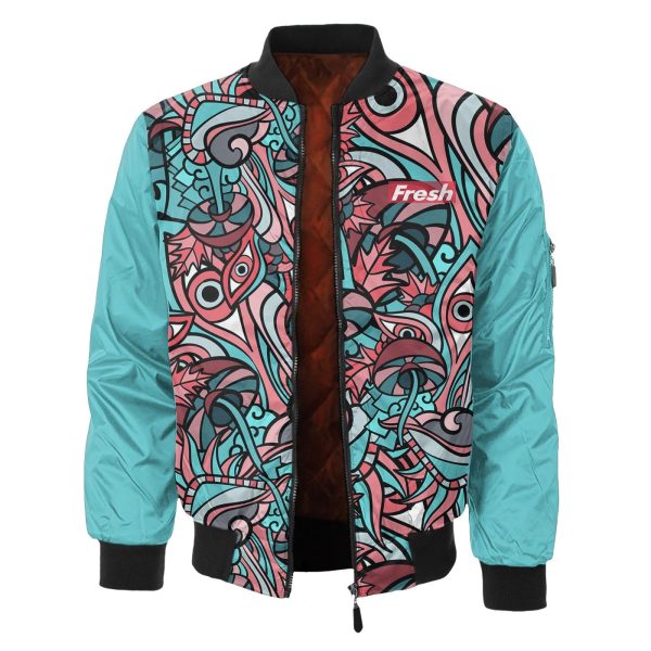 Fresh Doodle Bomber Jacket Supply