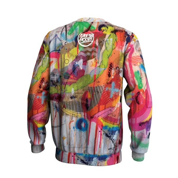 Abstract Paint Sweatshirt For Cheap - Image 3