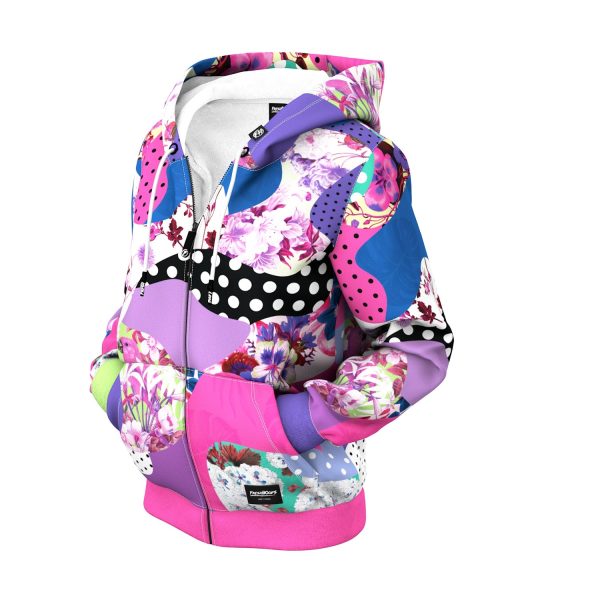 Spring Time Women Zip Up Hoodie For Cheap - Image 2