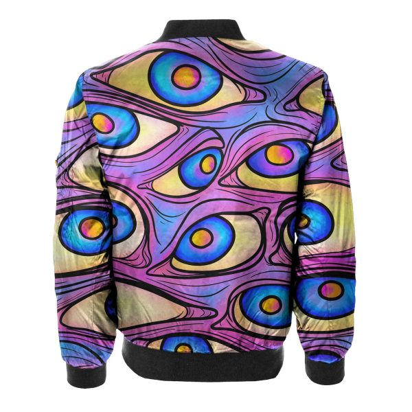 Eye Disagree Bomber Jacket Cheap - Image 2