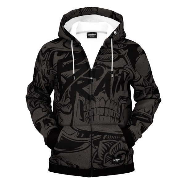 Brain Zip Up Hoodie Supply