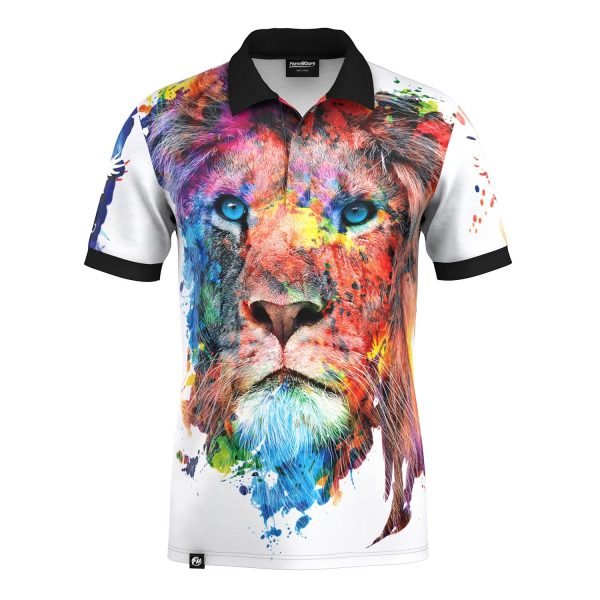 Colorful Lion Polo Shirt Online Sale
