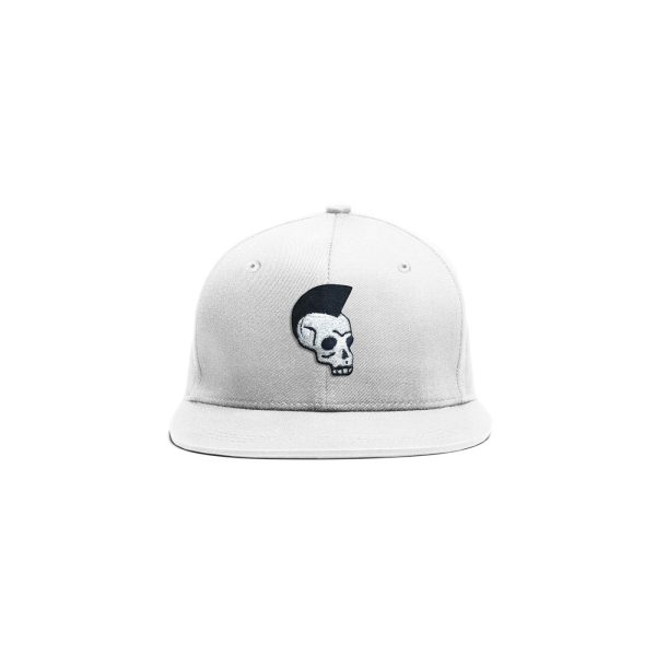 Embroidered Mohawk Skull Cap Hot on Sale - Image 4